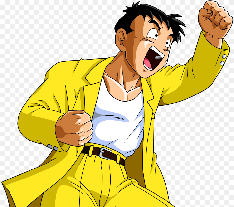 Sleeping 1x Yamcha Yamcha Buu Saga Devaart, Book, Clothing, Coat, Comics Free Transparent Png