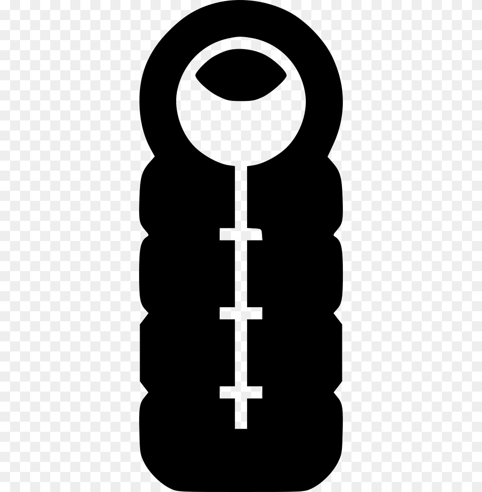 Sleeping Bag Cross, Cutlery, Key, First Aid Png