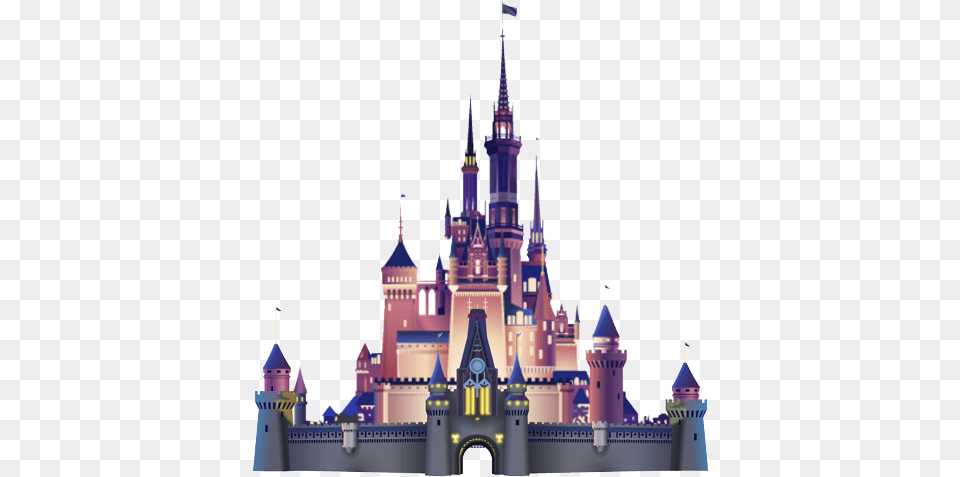 Sleeping Beauty Castle Hong Kong Disneyland Cinderella Walt Disney, Architecture, Building, Fortress, Clock Tower Free Png