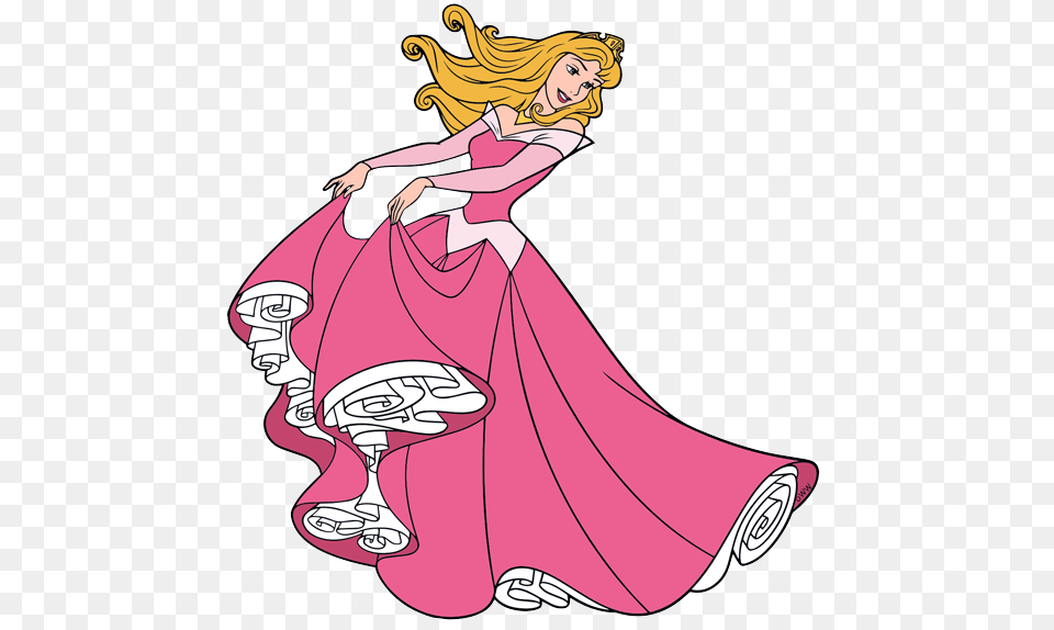 Sleeping Beauty Clipart Aurora Dress, Baby, Person, Comics, Clothing Free Png Download