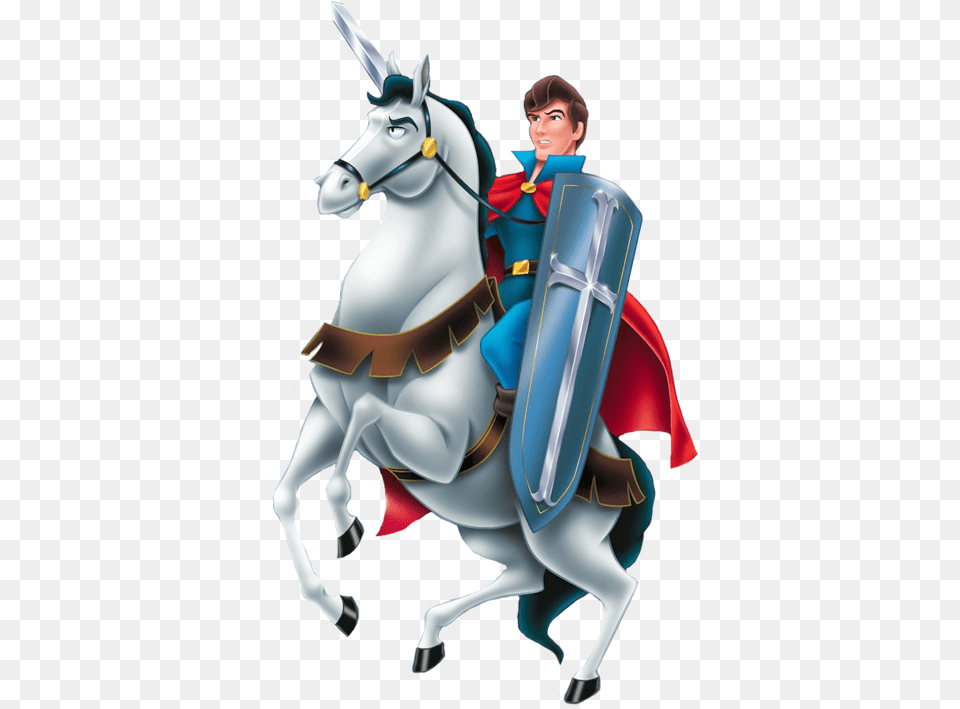 Sleeping Beauty Clipart Horse Prince Philip Sleeping Beauty, Knight, Person, Armor, Adult Free Png