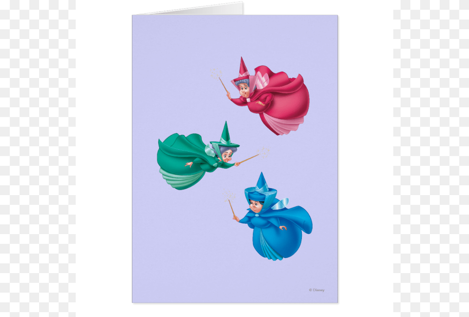 Sleeping Beauty Fairies Cards Aurora Sleeping Beauty Godmothers, Baby, Person, Art Free Png Download