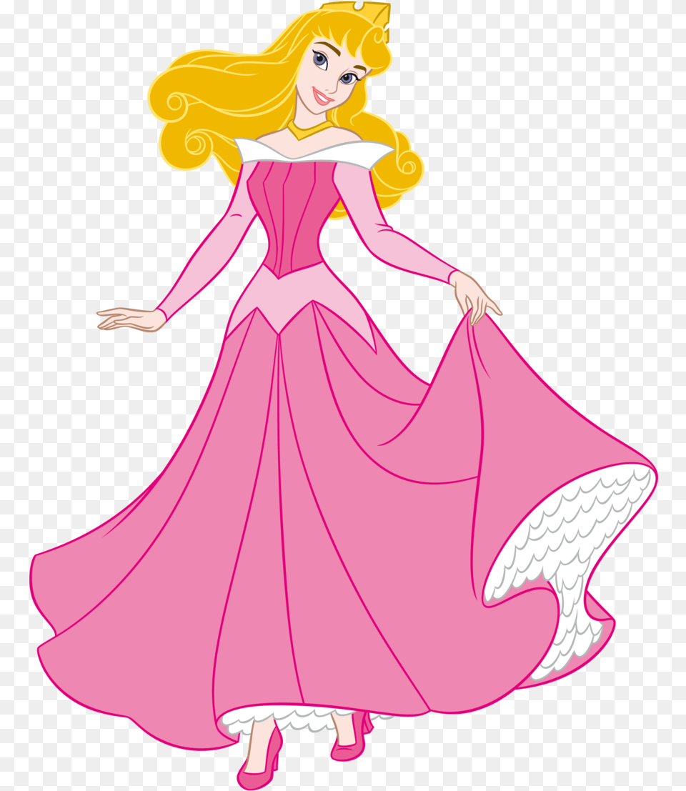 Sleeping Beauty Transparent Princess Aurora Clip Art, Clothing, Dress, Adult, Person Png