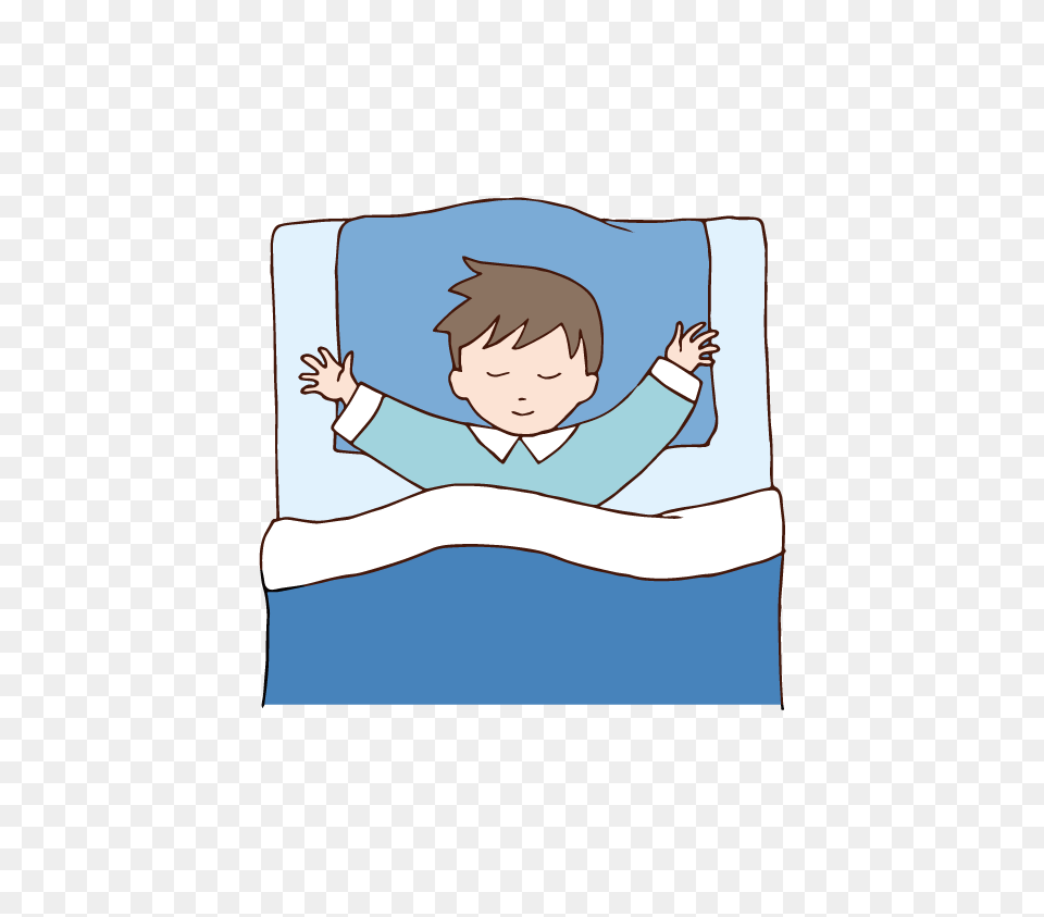 Sleeping Boy Illust Net, Book, Comics, Publication, Baby Free Png Download