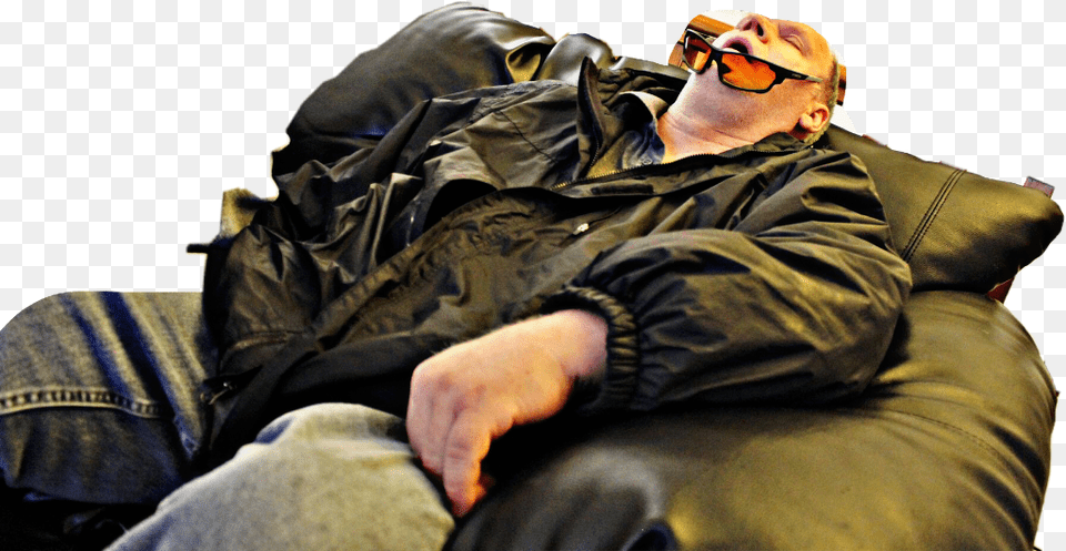 Sleeping Brotherinlaw Lol Funny Sofa Sunglasses Soldier, Jacket, Furniture, Couch, Coat Free Transparent Png