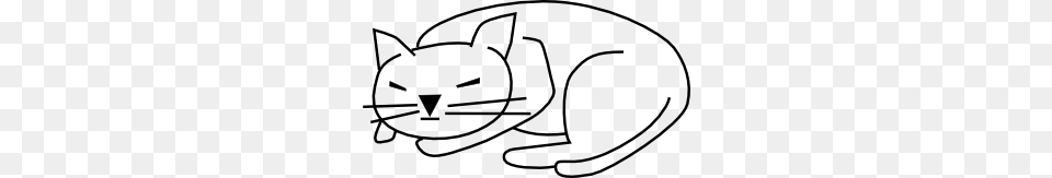 Sleeping Cat Clip Art Free Transparent Png