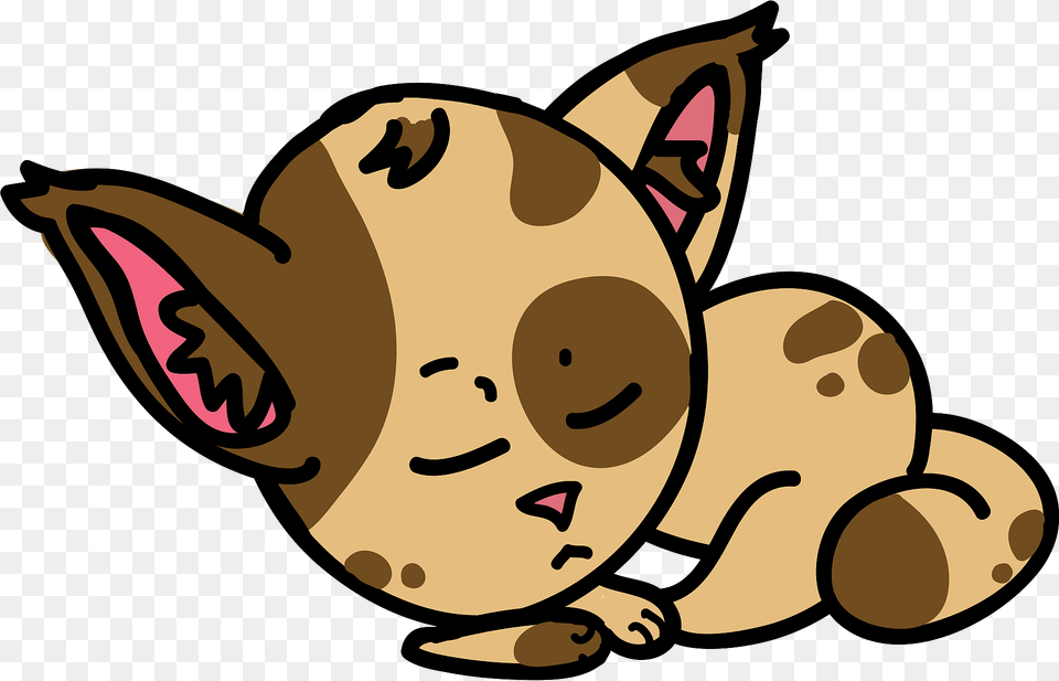 Sleeping Cat Clipart, Snout, Face, Head, Person Free Png Download