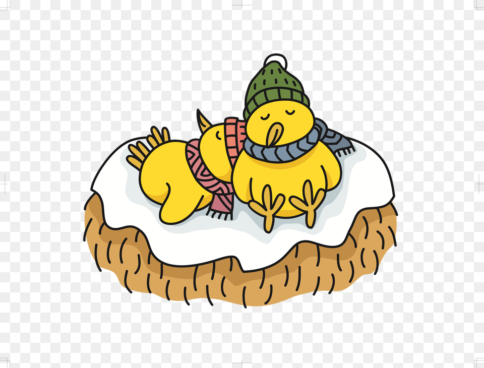 Sleeping Chicks Clip Arts Sleepy Baby Chick Clipart, Food, Nut, Plant, Produce Png