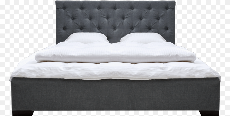 Sleeping Clipart Cozy Bed Headboard, Furniture, Mattress Png Image