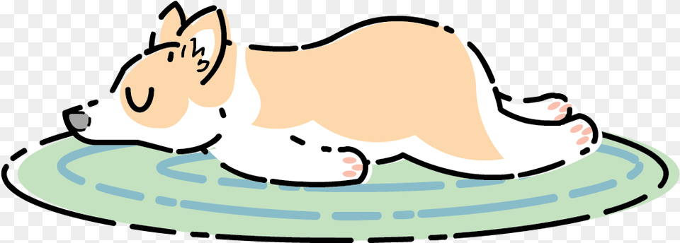 Sleeping Corgi Clipart Download, Baby, Person, Animal, Mammal Png