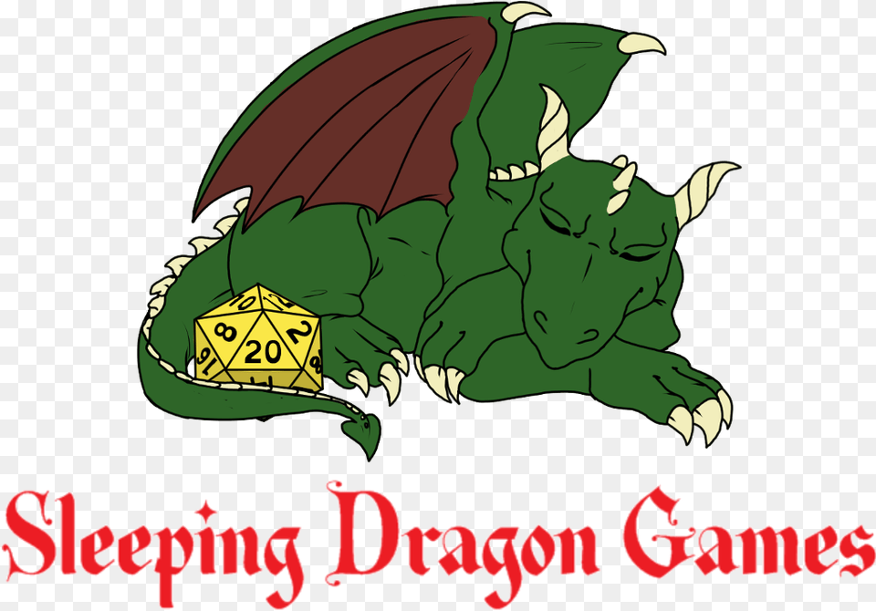 Sleeping Dragon Games Illustration, Green, Baby, Person Free Png Download
