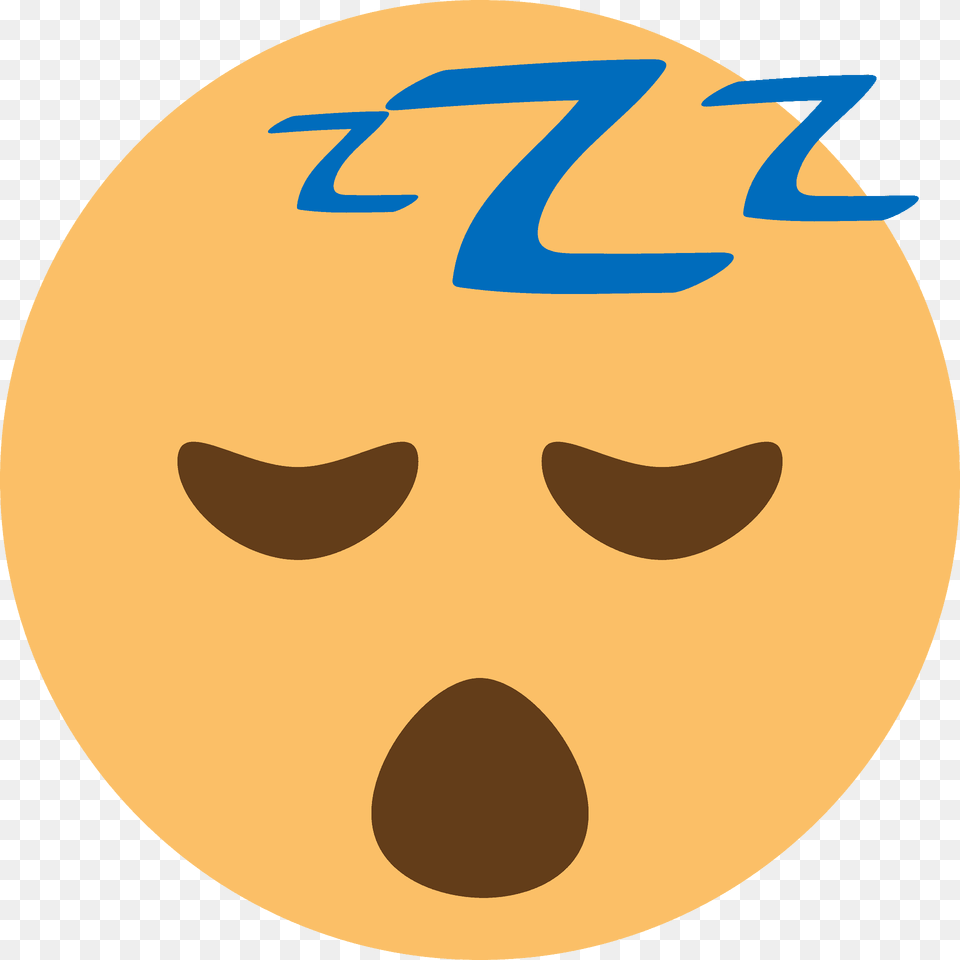 Sleeping Face Emoji Clipart, Sphere, Logo Free Png Download
