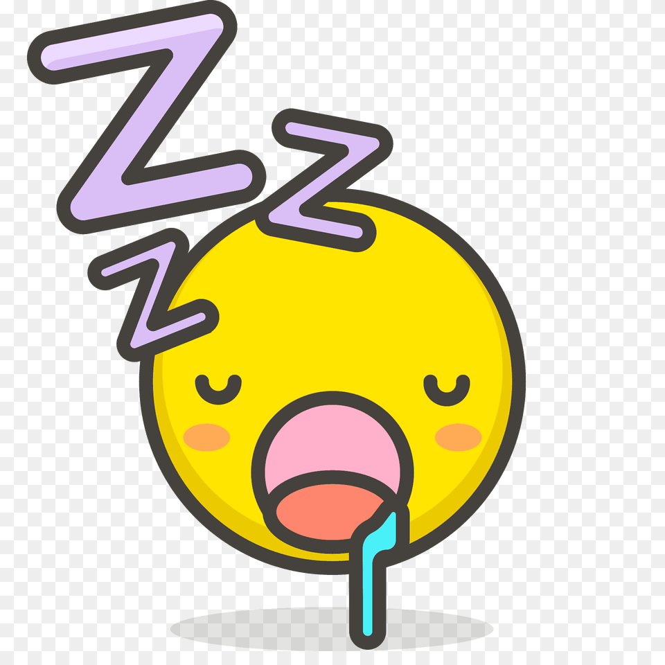Sleeping Face Emoji Clipart, Text, Dynamite, Weapon, Number Free Png