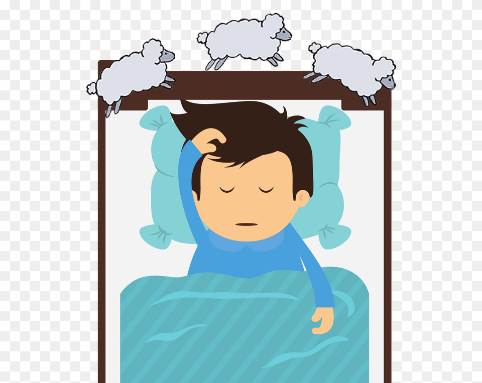 Sleeping In The Middle Of The Night Clipart Picture Sin Animado, Baby, Person, Face, Head Free Transparent Png