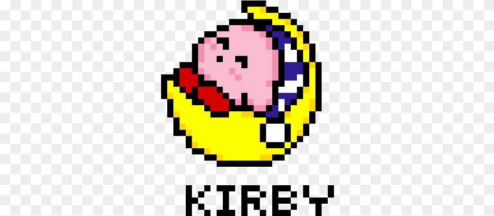 Sleeping Kirby Pixel Art Png Image