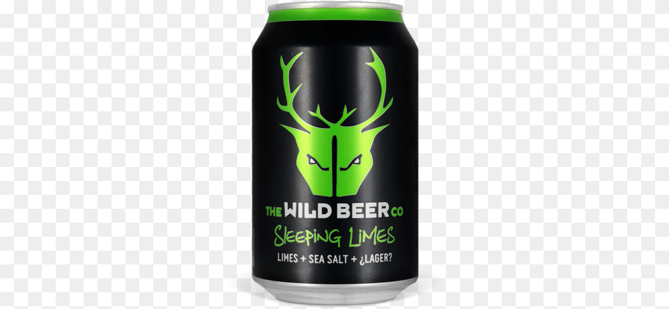 Sleeping Limes Wild Beer Epic Saison, Alcohol, Beverage, Can, Tin Png Image