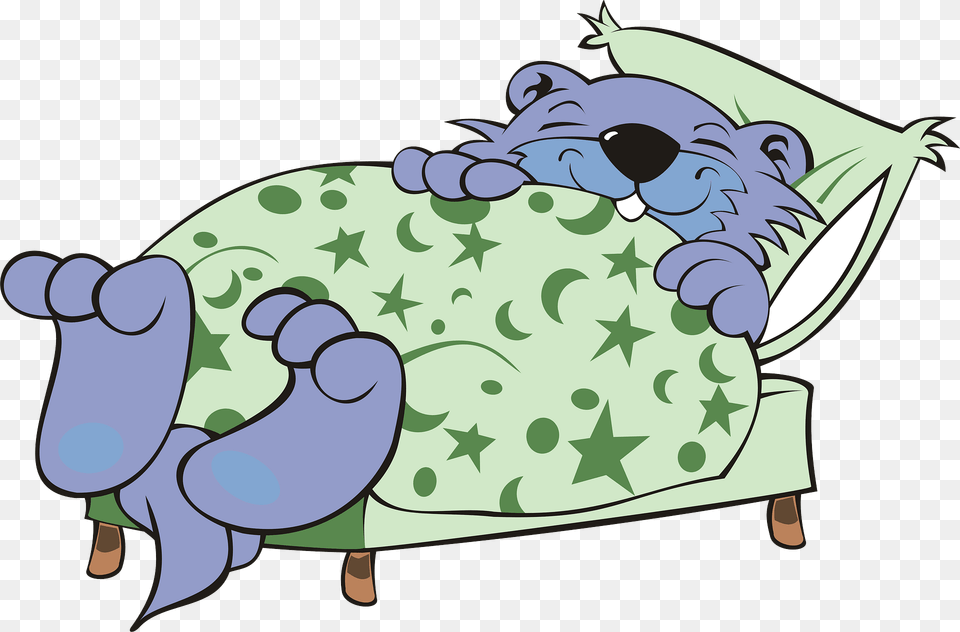 Sleeping Marmot Clipart, Cartoon, Furniture, Animal, Fish Png