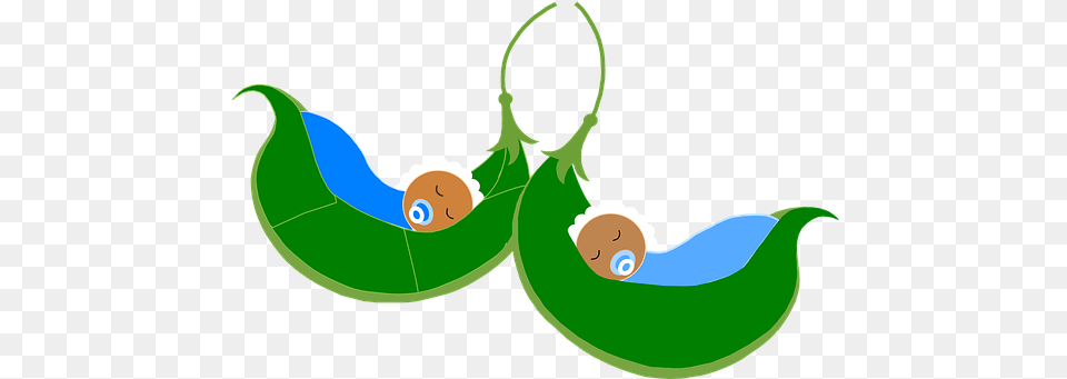 Sleeping Peas In A Pod, Food, Fruit, Plant, Produce Free Transparent Png
