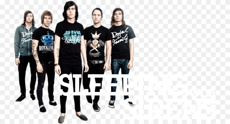 Sleeping With Sirens 2010, T-shirt, People, Clothing, Person Png Image