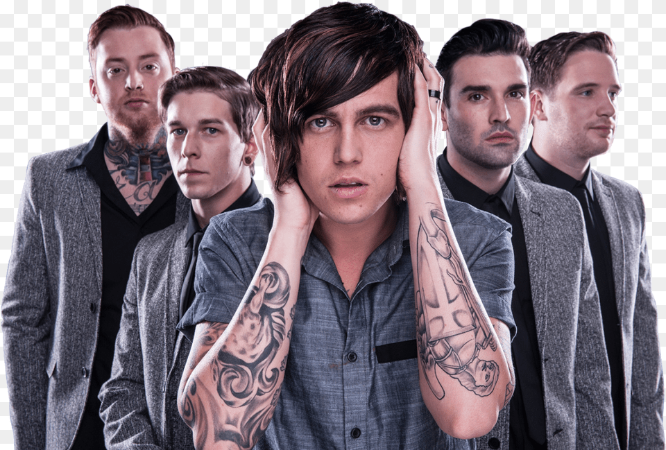 Sleeping With Sirens Hd, Tattoo, Skin, Person, Man Png Image