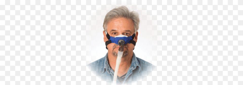 Sleepweaver 3d Circadiance Sleepweaver 3d Soft Cloth Nasal Cpap Mask, Male, Adult, Photography, Person Png Image