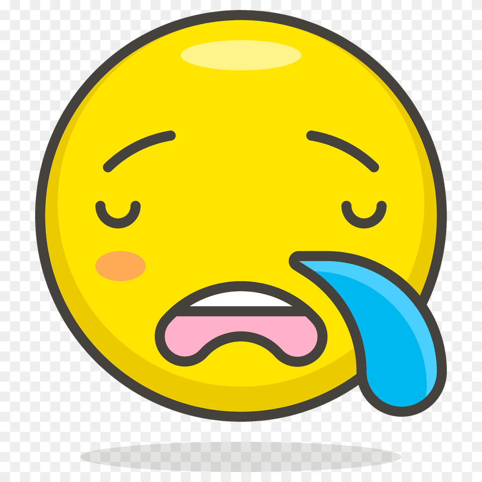 Sleepy Face Emoji Clipart Png Image