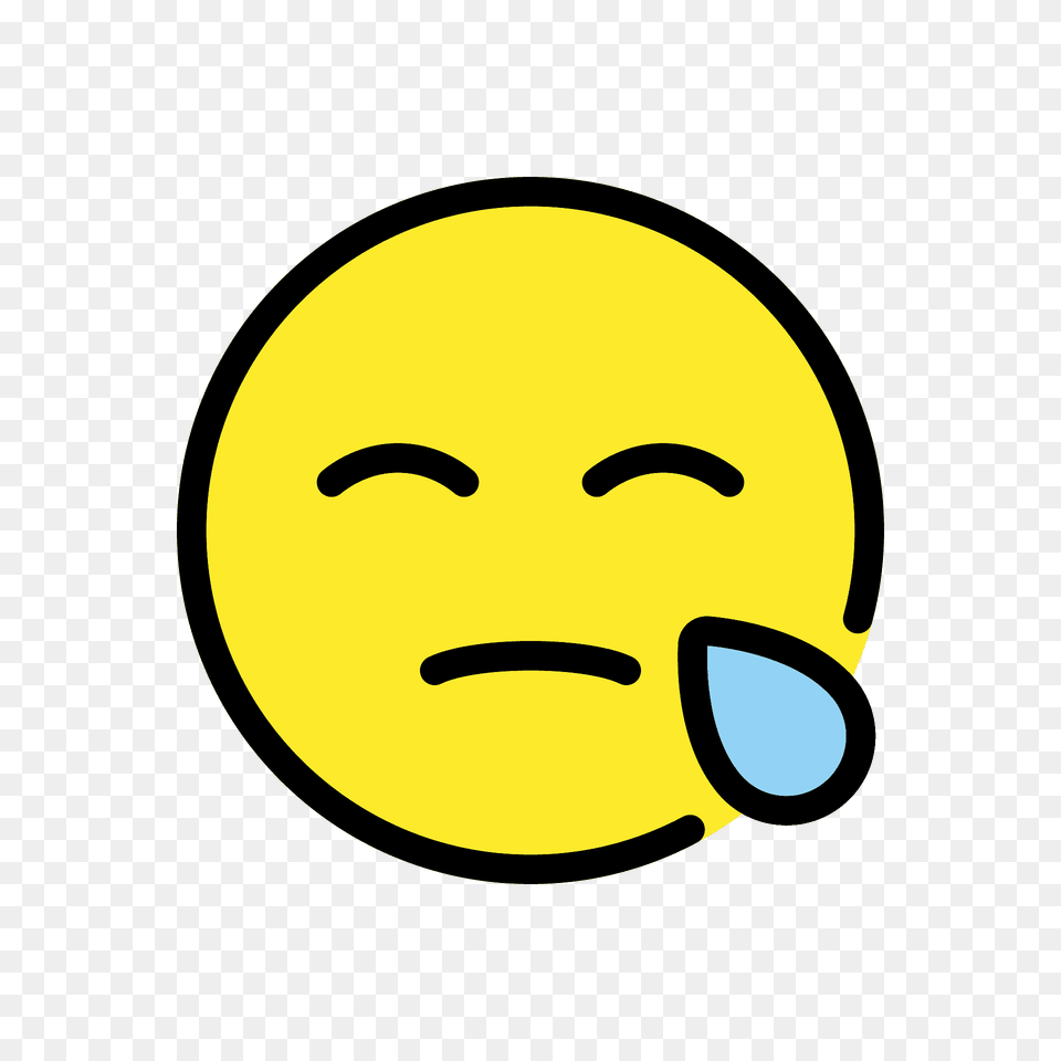 Sleepy Face Emoji Clipart, Person, Head Png Image