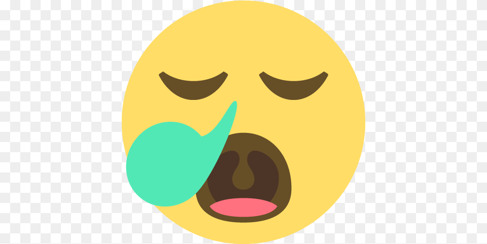 Sleepy Face Emoji For Facebook Email U0026 Sms Id 1306 Sleepy Face Vector, Head, Person, Astronomy, Moon Free Png Download