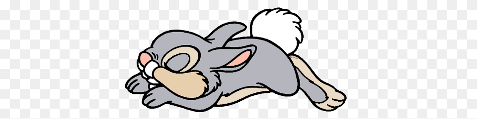Sleepy Head Cliparts, Animal, Mammal, Rabbit, Baby Free Png