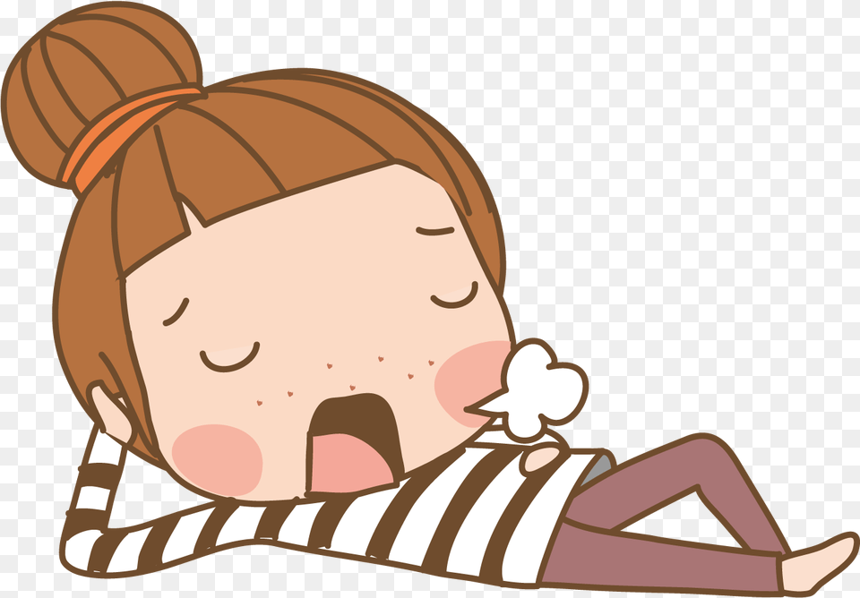 Sleepy Sun Clipart Banner Library 11 First Aid Sleepy Girl, Baby, Person, Face, Head Free Png