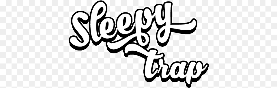 Sleepy Trap Traxx24 Calligraphy, Handwriting, Text Free Transparent Png