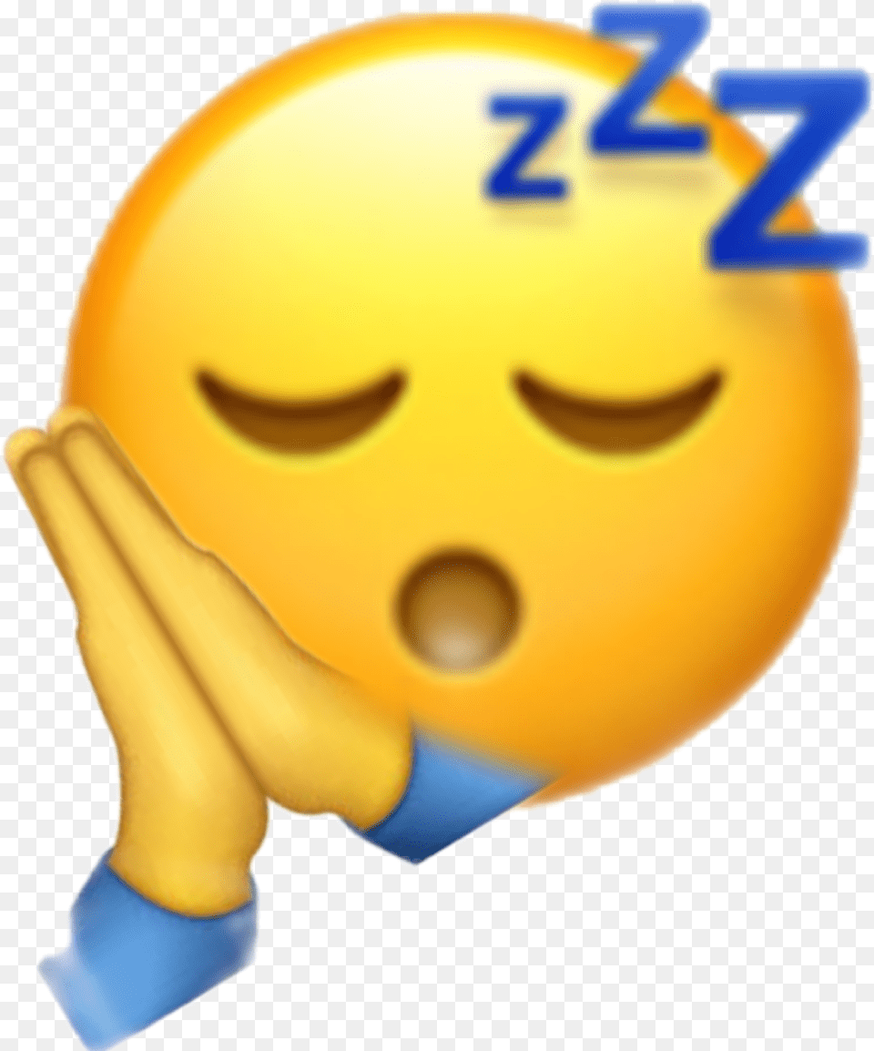 Sleepyemoji Tired Tiredemoji Sleep Sleepy Emoji Zzz Emoji, Clothing, Hardhat, Helmet, Sphere Png Image