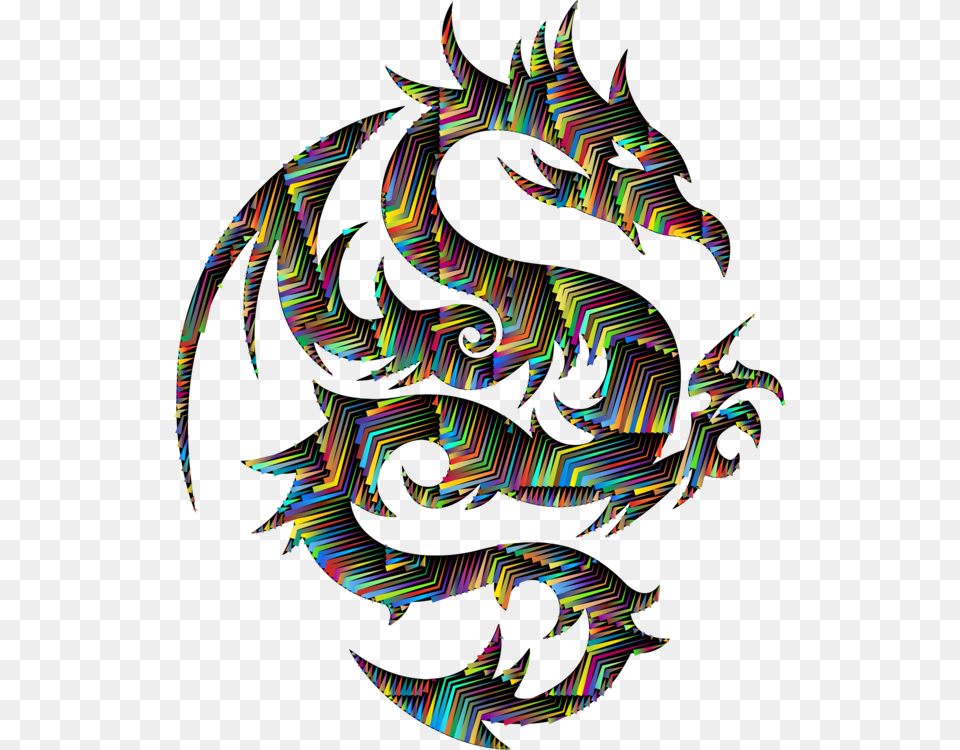 Sleeve Tattoo Dragon Tribe Flash, Art, Graphics, Pattern, Accessories Png Image