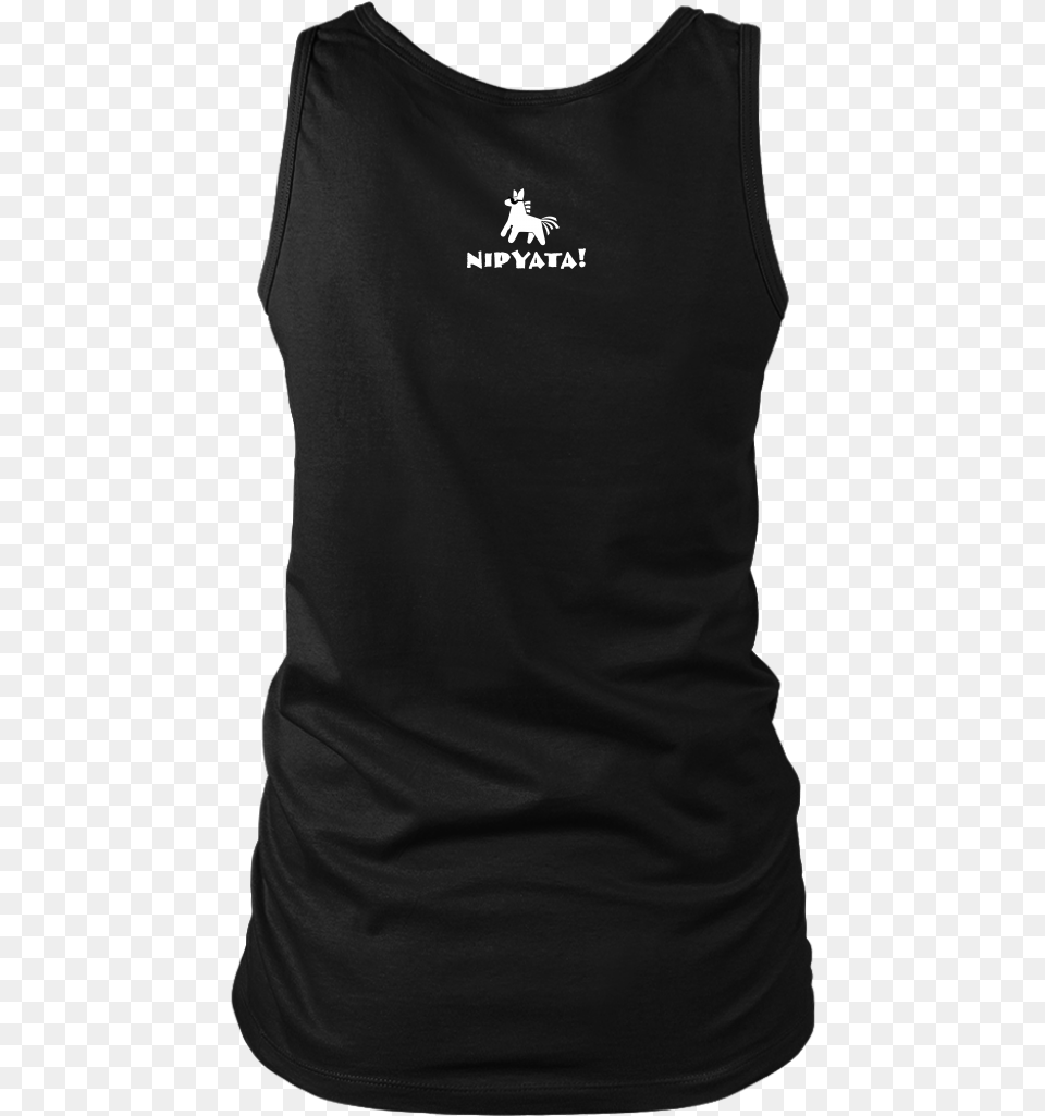 Sleeveless Plain Black Shirt, Clothing, Tank Top Free Png