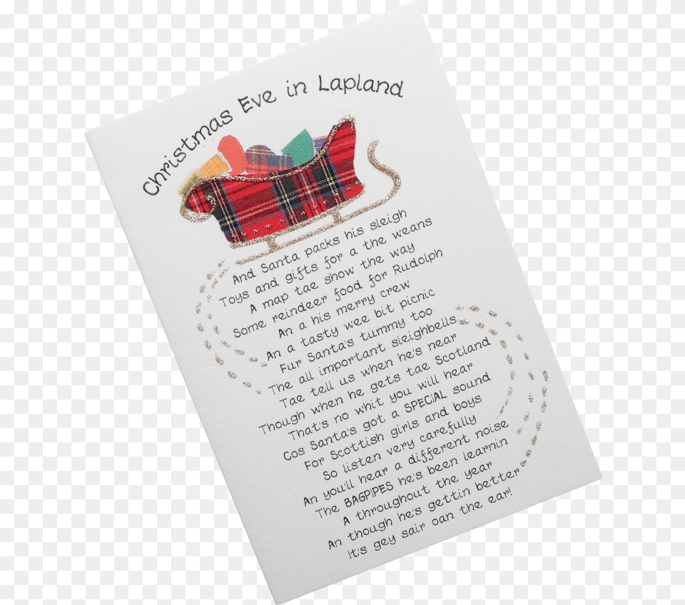 Sleigh, Tartan Free Png Download