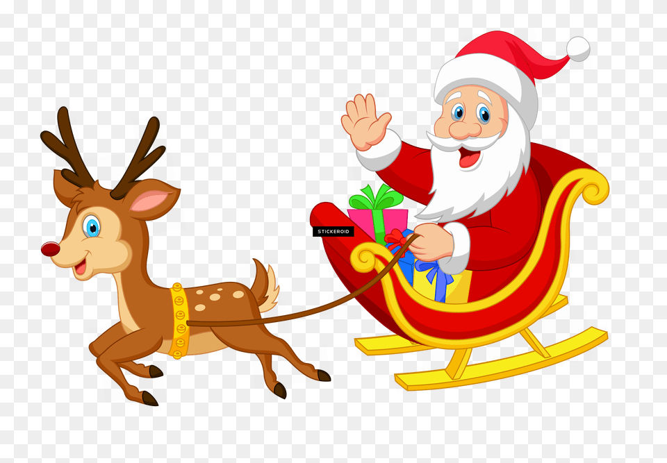 Sleigh Clipart, Sled Png