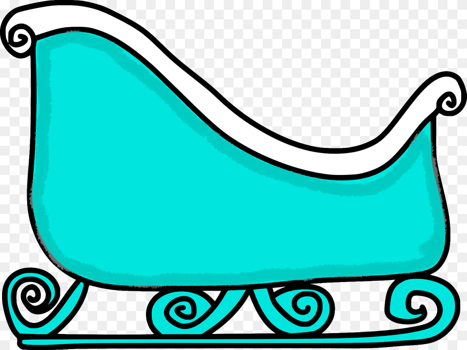 Sleigh Clipart Sled Sleigh Sled For Download, Bathing, Bathtub, Person, Smoke Pipe Png