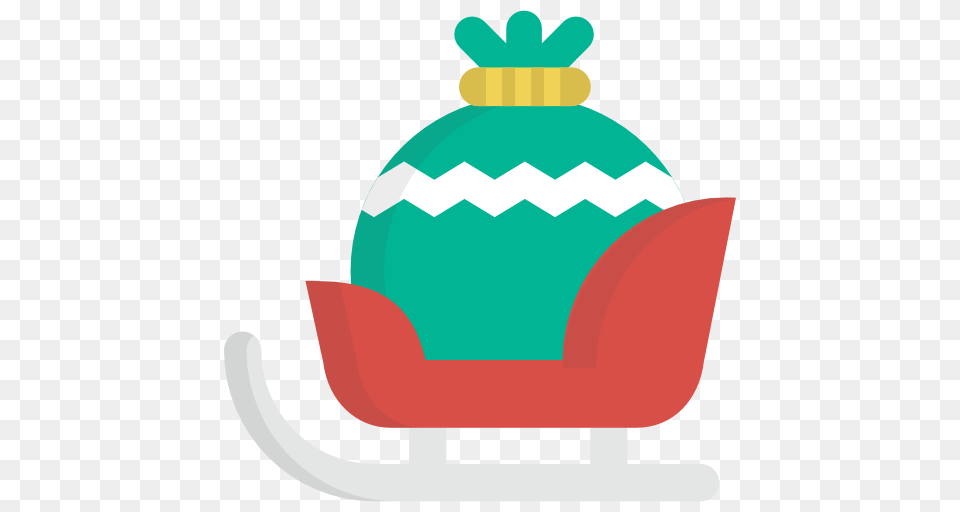 Sleigh Icon, Clothing, Hat, Furniture Free Png Download