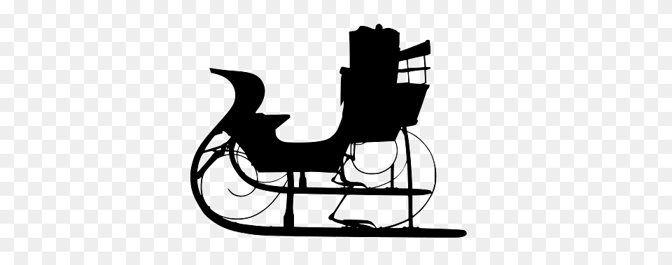 Sleigh Of Father Christmas, Furniture, Smoke Pipe Free Png