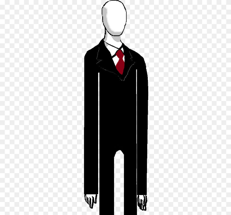 Slender Man, Accessories, Tie, Clothing, Formal Wear Png