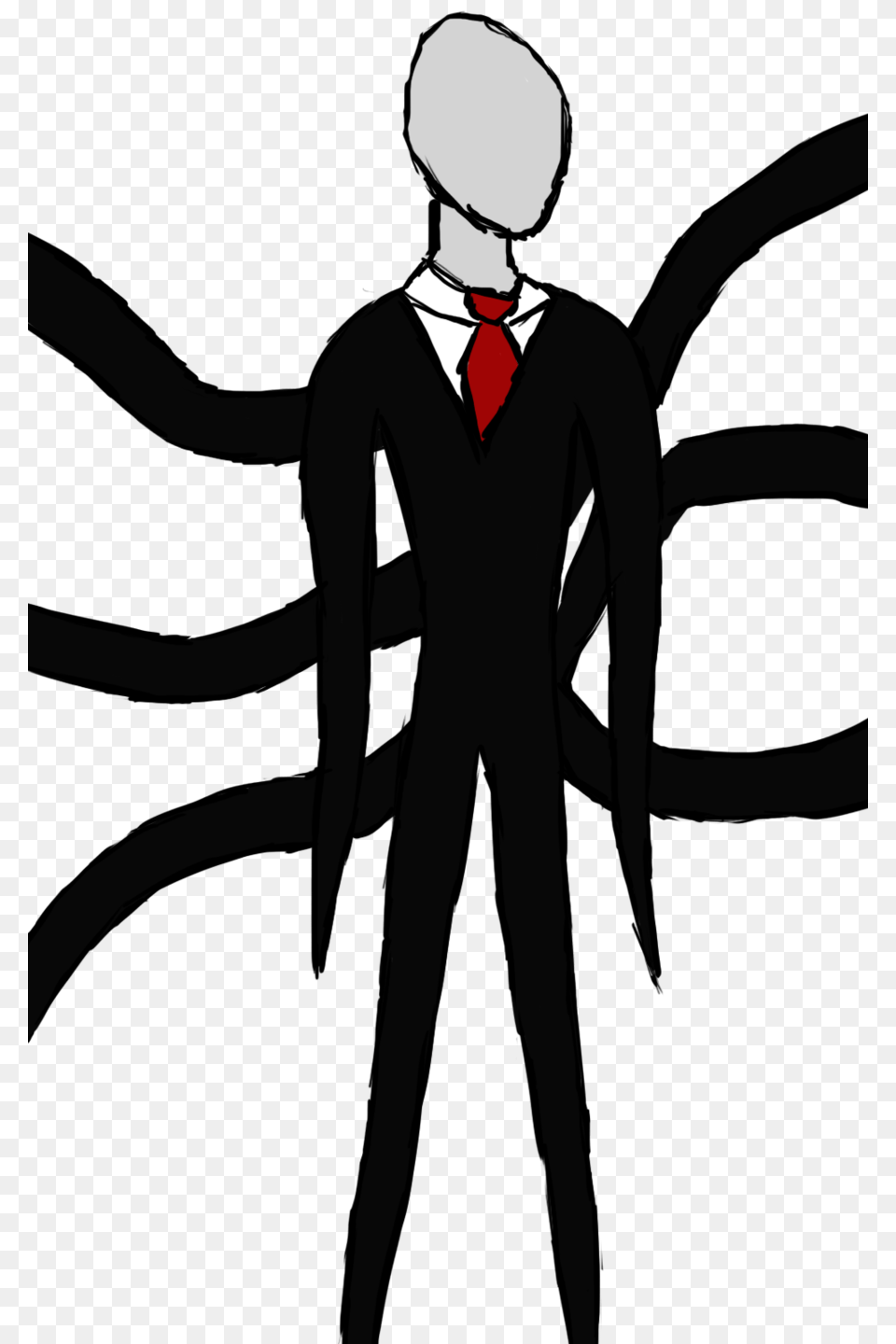 Slender Man, Accessories, Suit, Tie, Formal Wear Free Png Download