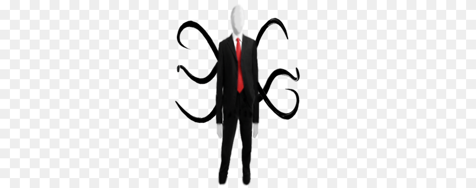 Slender Man, Accessories, Tie, Suit, Jacket Free Png