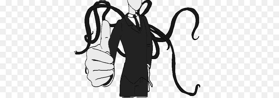 Slender Man, Accessories, Person, Hand, Formal Wear Png Image
