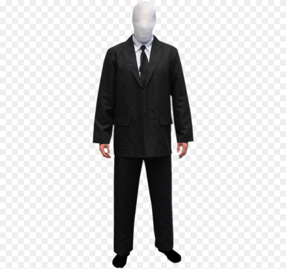 Slender Man Costume Slenderman Costume, Tuxedo, Clothing, Coat, Formal Wear Png Image