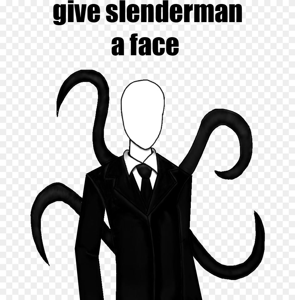Slender Man Face Funny, Adult, Person, Male, Clothing Free Png