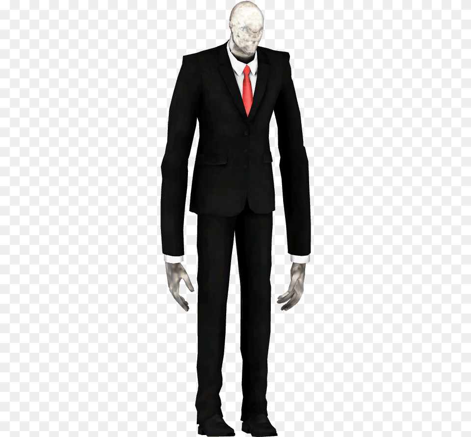 Slender Man All Might Vs All For One Meme, Accessories, Tie, Suit, Tuxedo Free Transparent Png