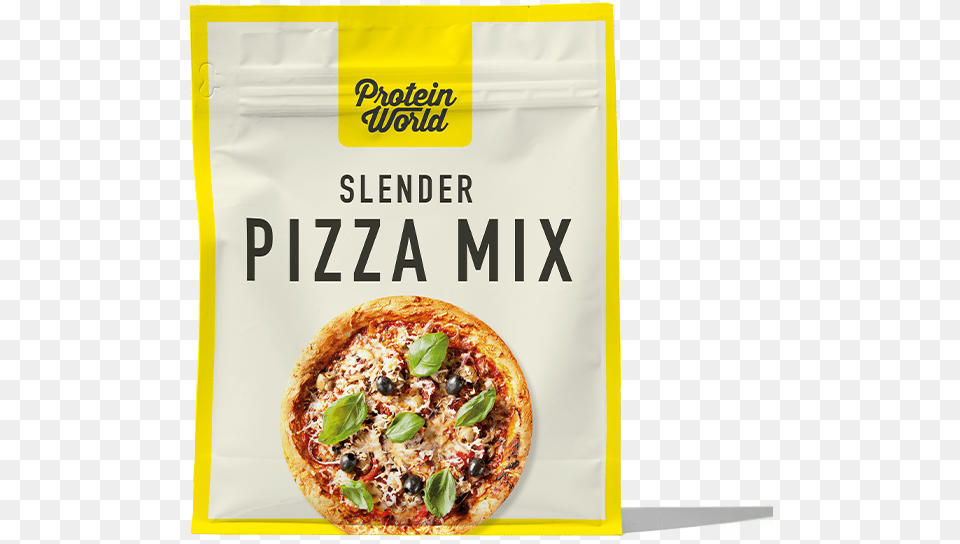 Slender Pizza Mix Protein World, Food, Lunch, Meal, Advertisement Png Image