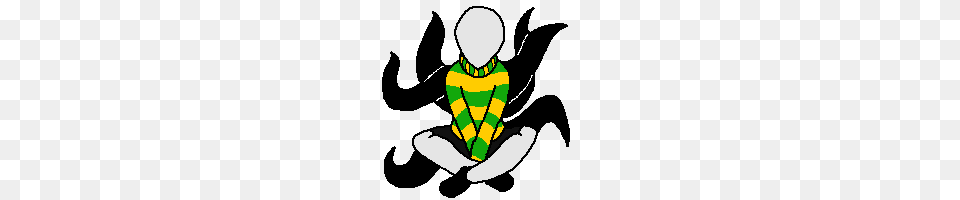 Slenderman Chibi, Baby, Person, Kneeling Free Png Download