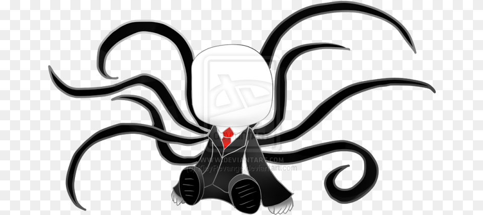 Slenderman Clipart Grandma Slenderman Creepypasta Chibi Imagenes De Slenderman Anime, Animal, Invertebrate, Spider Free Png