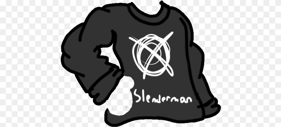Slenderman Shirt Unisex, Clothing, T-shirt, Stencil, Person Free Png Download